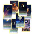 Mystic Moon Oracle Card | Portable Size 10.3x6cm | 40-Cards | Fortune Telling Game | Divination Cards. 