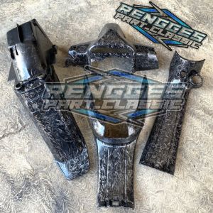 paket body kasar fiz r / vega r lama carbon wtp batok leksil slebor belakang fizr F1Z R vega lama karbon motif forget kevlar glossy