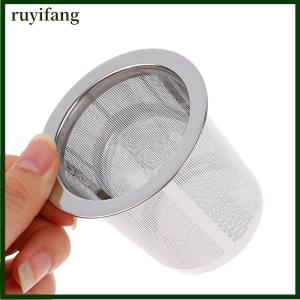 ruyifang Moito Mesh Tea Infuser Strainer Leaf Filter Leaks Sieve Metal Cup Stainless Steel