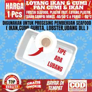 LOYANG PLASTIK BEKU IKAN & CUMI / PAN IKAN & CUMI TEMPAT PEMBEKUAN IKAN & CUMI WADAH IKAN & CUMI LOYANG BEKU IKAN & CUMI