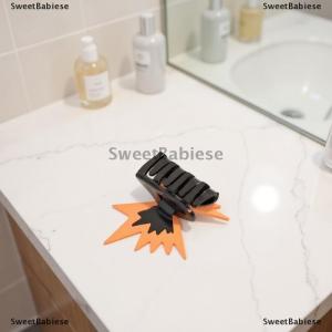 [COD] SweetBabiese Hàn Quốc Acrylic Nối Bướm Tóc Lấy Cho Cô Gái Tóc Claw Thanh Lịch Tương Phản Màu Sắc Tóc Clip Phụ Nữ Tóc Phụ Kiện