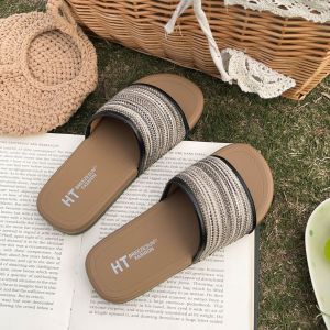 [Free Shipping] Girls Summer Outdoor Wear For Vacation Ins-Style Slip-On Sandals Breathable Summer Seaside Skirt Non-Slip Beach Shoes