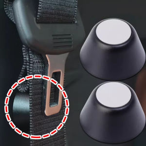 Magnetic Car Seat Belt Buckle Holder Aluminum Alloy Safety Belts Latch Anti Shake Noise Reduction Retainer Interior Accessories