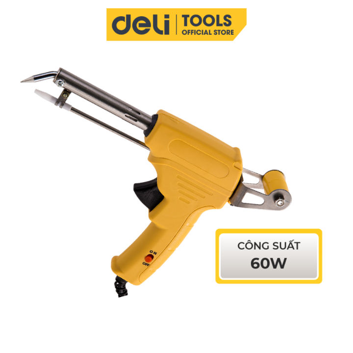 Mỏ Hàn Thiếc Deli Công Suất 60W - Súng Hàn Tự Động - Máy Hàn Xung Cao ...