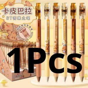 1Piece Capybara Cartoon Spinning Pen A B C D Yes NO Answer Fidget Spinner Rotating Toys s Antistress Anti-slip Hand Spinner Toys For Children