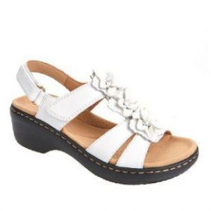 Free Shipping New Summer Sandals: Hollow-Out Wedge-Heeled Open-Toe Floral-Patterned Casual And Comfortable Sandals For Women Available In Large Size 43