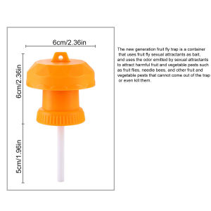 【High Quality+In Stock】Wasp Trap Fruit Fly Flies Insect Bug Hanging Honey-Trap Catcher Killer No-Poison Hanging Tree Killing Bee Trapper Wasp Trap