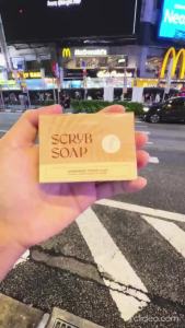 Clemira Body Scrub Soap Sabun Putihkan Kulit Sabun Daki Scrub Pemutih Badan Ketiak Whitening Soap