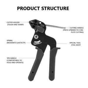 BABEDUO Professional Manufacturer Stainless Steel Cable Tie Tool Tensioning & Cutting Strap Hand Tool Up to 16MM