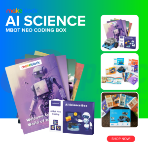 Makeblock mBot Neo Al Science Coding Box | STEM Coding for Kids & Beginners Ages 8+ Education Toys