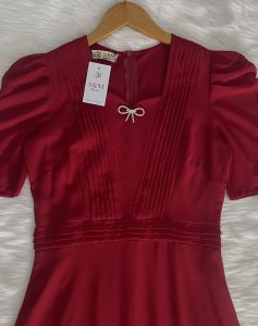 Đầm maxi form dài trung niên xếp ly 2 bên ngực kèm phụ kiện nơ rời - GR0313.1 (HÌNH THẬT SHOP CHỤP VÀ QUAY VIDEO)