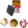 Japanese Style Loose Leaf Tea Storage Tin Miniature Coffee Storage Canister Metal Airtight Tea Container Portable Tea Organizer for Tea Bags and Loose Tea. 