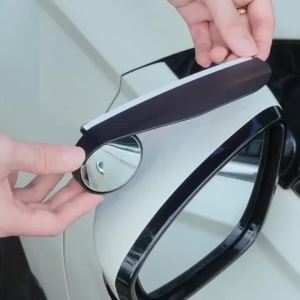 Car Blind Spot Mirror and Rearview Mirror Rain Cover 2-in-1 Multi-functional Design for Enhanced Safety Driving with Expanded Field of View