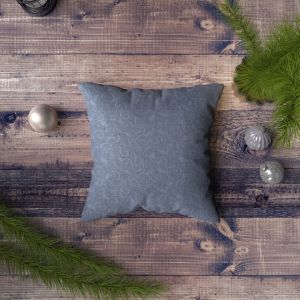 Sarung bantal kursi/Sofa Embos Resleting Mewah Ukuran 40 x 40 cm