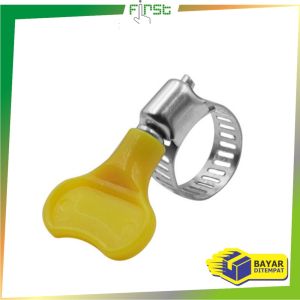 FH-C1113 Stainless Klem Selang Air Serbaguna / Klem Selang Kuping Cincin Pengunci 1/2 Inch - 1 Inch