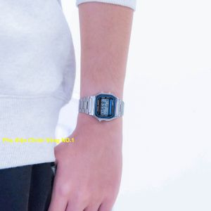 Đồng Hồ Nam Casio A168 .h. Made In Japan Chống Nước Siêu Bền Pin Lâu