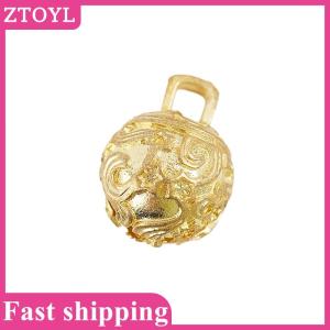 ZTOYL💝 Brass six-character bell brass gourd pendant keychain brass pendant