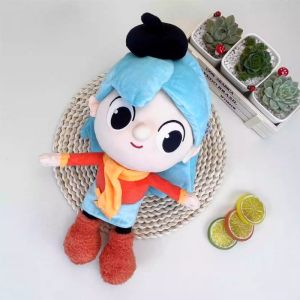 Cute Cartoon ‌Hilda‌ Plush Doll Children’s Soft Plush Toys Sofa Pillow Bedroom Decorations for Boys and Girls Christmas Gifts