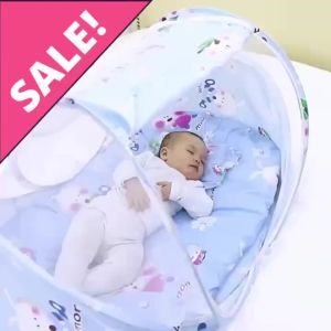[20% Off]4In1 Baby Mosquito Net Bed With Pillow Big Folding Anti-Insects Quality Tent