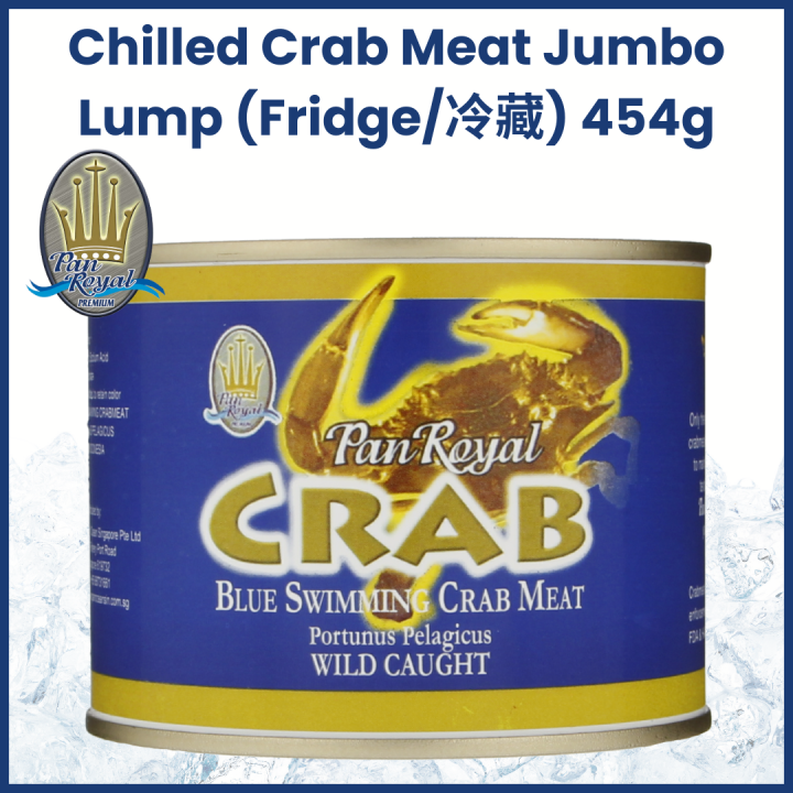 [PAN ROYAL] Chilled Pasteurized Crabmeat Jumbo Lump (425g +/) Lazada