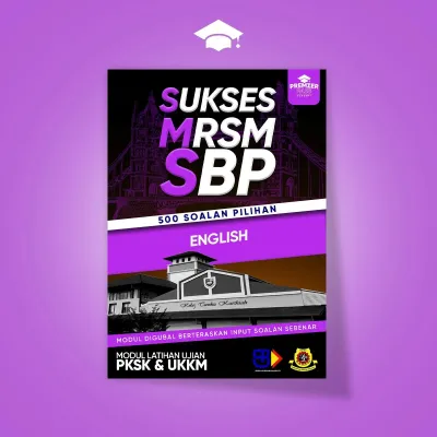 EDISI 2025 - SUKSES MRSM SBP - BUNDLE SET DARJAH 6 BUKU LATIHAN KEMASUKAN MRSM SBP TINGKATAN 1 PKSK UKKM