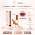 [ Tặng Nước Hoa 99k ] Son Kem Lì Moaz  Mairis Trần Ngọc Phương Mai Siêu Lì - Công Nghệ Hàn, Chất Son Mềm Mại Như Nhung, Không Chì. 