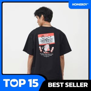 "ขายดี ส่งเร็ว กทม 1 วัน" HOMEBOY เสื้อยืดผู้ชายลาย MUCHROOM