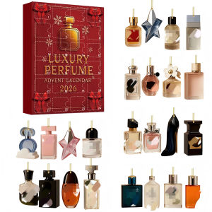 [COD] 2026 New Arrival Independent Stores: Advent Calendar Blind Christmas Tree Flat Pendant Perfume Blind