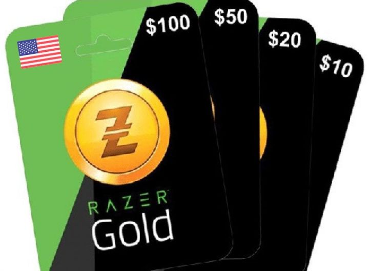 บัตร Razer Gold Pin USD (for US Account)