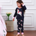 Pajamas for Kids Girl Unicorn Clothes Stars Pink Cute Cartoon Clothes Baby Glow in the Dark Long Sleeves Sleepwear Set 2-10 Years. 