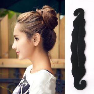Magic Foam Sponge Hair Twist Donut Styling Clip Hair Stick