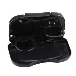 [tianjunmaoyi] Hot New Folding Auto Car Back Seat Table Drink Food Cup Tray Holder Stand Desk