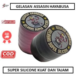 Gelasan Assasin Hayabusa Super Silicone - Benang Gelasan Super Tajam Turnamen - Senar Gelasan Layangan Kuat Murah - Gelasan Murah 10 Ribu Gratis Ongkir