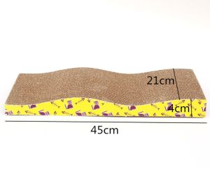 *HCM* (SIZE TO) BÀN CÀO MÓNG CHO MÈO HÌNH GỢN SÓNG. Đồ chơi cho mèo