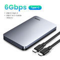 Ugreen HDD Enclosure 2.5 SATA to USB C 3.1 Gen 2 External Hard Drive Box 6Gbps Aluminum Case HD For Sata Hard Disk SSD HDD Case Enclosure. 