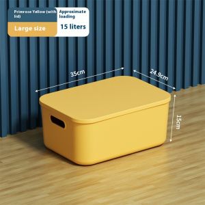 BDO Large Capacity with Lid Storage Box Household Wardrobe Finishing Artifact Space Saving Storage Box
