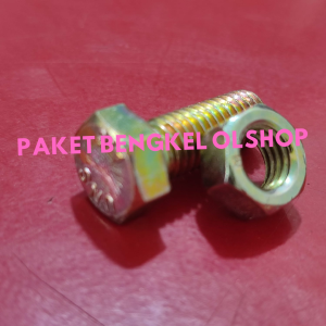 10PCS Baut BMK Baut Mur Kuning M8