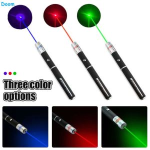Powerful Laser Pointer Usb Rechargeable 5mw 650nm Green Laser Pen Light Visible Light Beam Laser Point Laser Pen [DOOM]