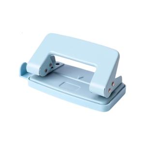 Plastic Punching Machine 2-Hole Paper Puncher Hand Account Hole Puncher Loose Leaf Punching Machine for Office