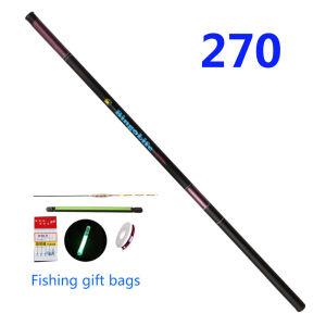 Bingolife Hantu Tua Fishing Rod Max 5.8m Tongkat Pancing Fiber Karbon 720 630 540 450 360 270 Joran Pancing Pendek 65cm