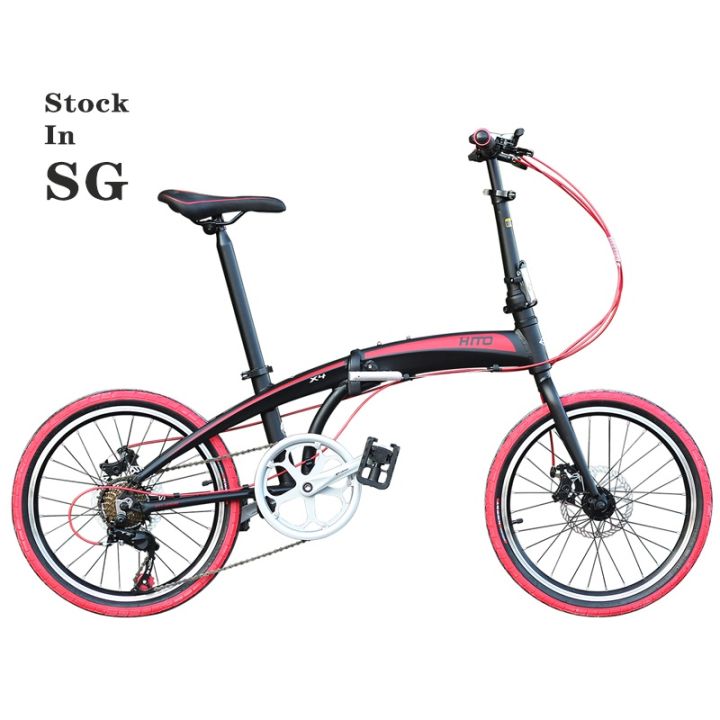 [ SG Ready Stock] HITO Shimano gear bicycle 20 inch 7 speed Foldable