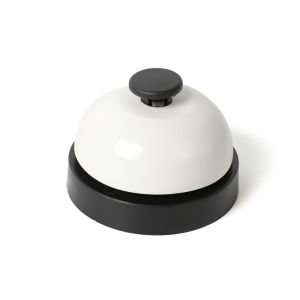 Set of Assorted Colors Modern Metal Hand Bell - No Electricity Needed Call Bell for Classroom Kitchen Restaurant Bar Table Games Pet Training Interactive Fun