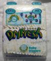 Dryfresh Baby Cloth Like Diaper  30 pcs.  ( NB-S,M. L, XL,XXL) TAPE. 