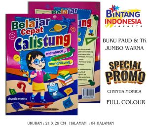 BUKU TK JUMBO - BELAJAR CEPAT CALISTUNG UNTUK PAUD DAN TK