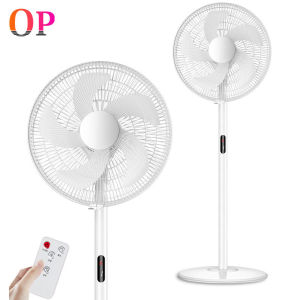 Electric fan 16 inch standard vertical fan portable desk fan household small bladeless wall fan electric fan with stand cover sale promo
