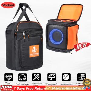 [Vodool Flagship Store]Waterproof Speaker Shoulder Bags Large Capacity Portable Storage Bag Organizer with Adjustable Strap Accessories for JBL PartyBox Encore Essential