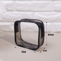 Travel PVC Waterproof Cosmetic Bags Women Transparent Zipper Makeup Bags Organizer Bath Wash Make Up Tote Handbags Case. 