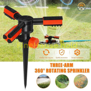 Fine household goods🚚1-2 วันจัดส่งที่รวดเร็ว🚚 สปริงเกลอร์หมุนได้ 360 องศา พร้อมหัวฉีดน้ํา พลาสติก ปรับได้ สําหรับรดน้ําต้นไม้
