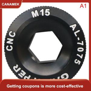 【CANAMEK 】 M15 M18 M19 M20 Aluminum Alloy MTB Bicycle Crank Screw Cap Road Bike Crankset Cover Caps Bolt