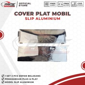 Dudukan Tatakan Plat Nomor Mobil Slip Stainless Aluminium